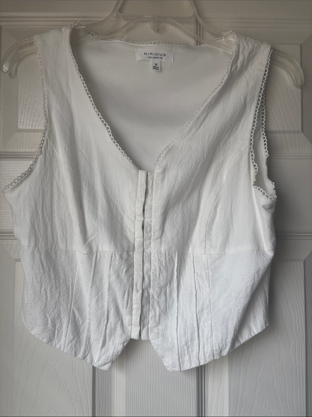 White Summer Top